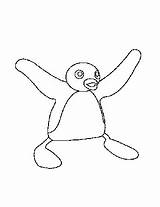 Coloring Pages Pingu Related sketch template