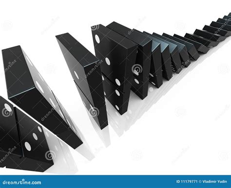 domino blocks stock illustration illustration  imbalance