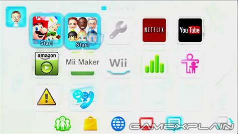 wii  os notifications switching home screen  tv  gamepad