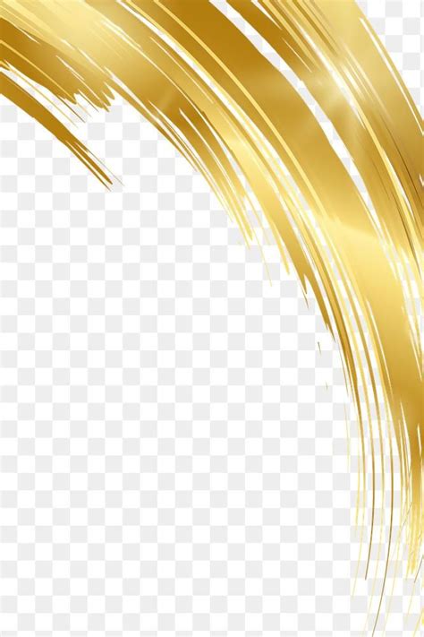 png  gold brush stroke design element  busbus  golden gold  gold