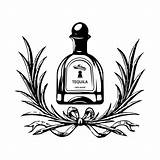 Tequila Bottle Logo Bar Svg Etsy Patron Barrel Pub продавец sketch template
