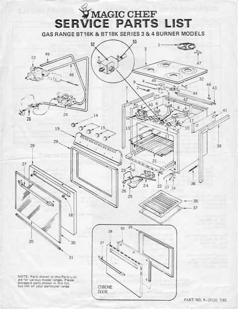 magic chef microwave part