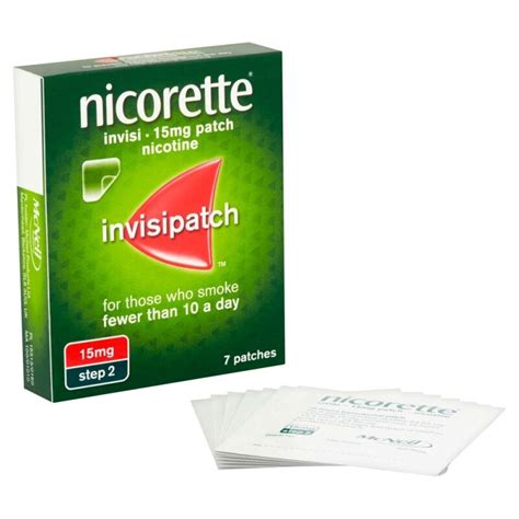 buy nicorette invisi mg patch step   patches chemist direct