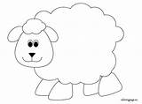 Coloring Sheep Pages Kids Drawing Print Reddit Email Twitter Getdrawings Sheep2 Coloringpage Eu sketch template