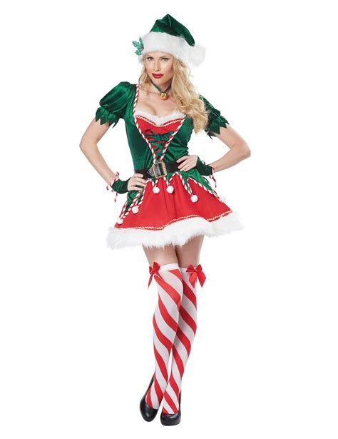 disfraz elfo de navidad sexy mujer disfraces adultos y