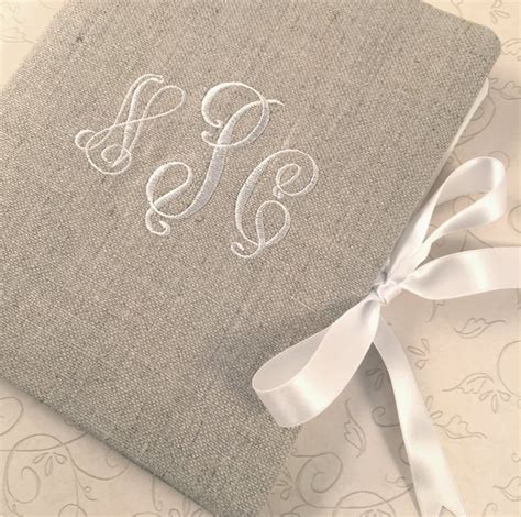 5x7 Photo Album Personalized Rustic Wedding Album Etsy