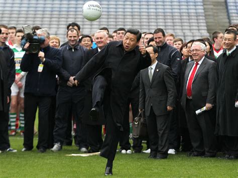 China S Xi Jinping Loves Football So Much He S Put It On The National