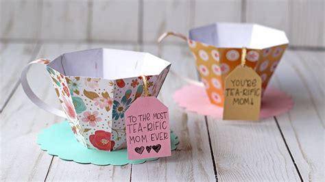 paper tea cup  mothers day essyjaecom