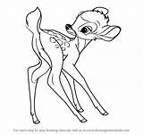 Bambi Thumper Cartoon sketch template