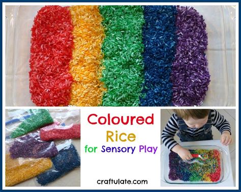 coloured rice  sensory play colored rice sensory play sensory
