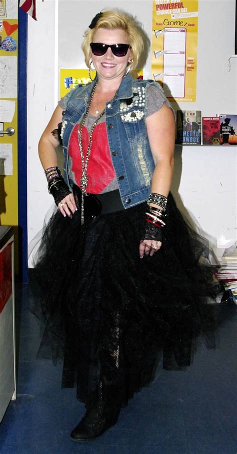 80 S Madonna Costume For Spirit Week Madonna Costume 80s Fancy Dress
