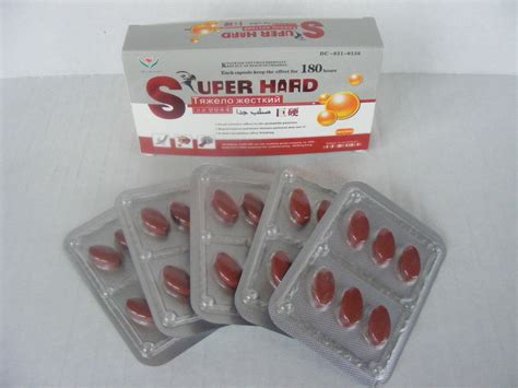 Super Hard Male Enhancement Pills 24 Pills 4 Small Box Original Free