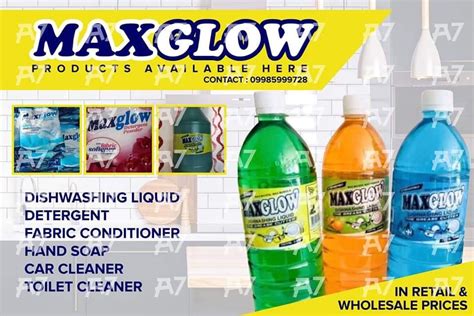maxglow dishwashing liquid furniture home living cleaning homecare supplies detergents