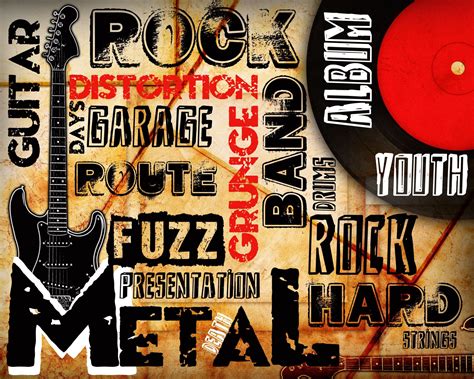 rock guitar band metal distortion album grunge picture  route muzyka napravleniya rok gitara
