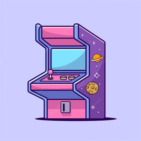 arcade building clipart icons