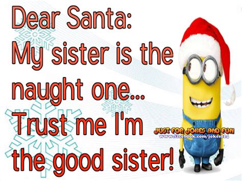 Dear Santa My Sister Is The Naughty One Pictures Photos