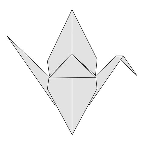 origami crane   fold  traditional paper crane