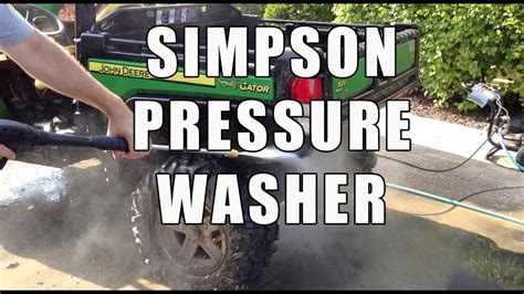 simpson msht megashot  psi pressure washer review youtube