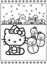 Kitty Hello Thanksgiving Pages Coloring Template sketch template