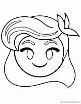 Coloring Emojis Emoji Disney Pages Ariel Colouring Printable Cute Wonders Faces Pdf Cartoon Furniture Visit sketch template