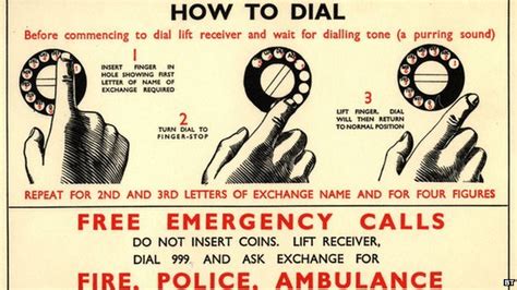 dial   years  emergency phone calls bbc news