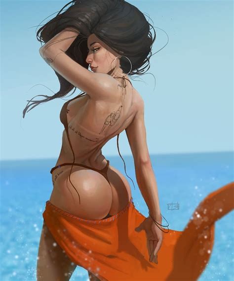 Rule 34 1girls Ass Bathing Suit Beach Big Ass Big Butt