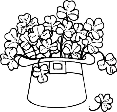 st patricks day coloring pages happiness  homemade