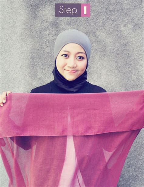 memakai jilbab modern  mudah  simple
