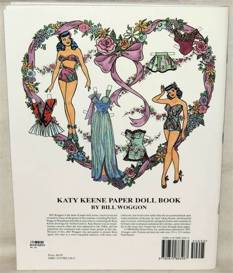 Katy Keene Paper Doll Book By Bill Woggon Sc 1988 9780875883267