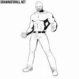Luke Cage Draw Drawingforall sketch template