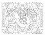 Rayquaza Windingpathsart Blaziken Mandala Malvorlagen Sheets Getdrawings Malvorlage Getcolorings sketch template