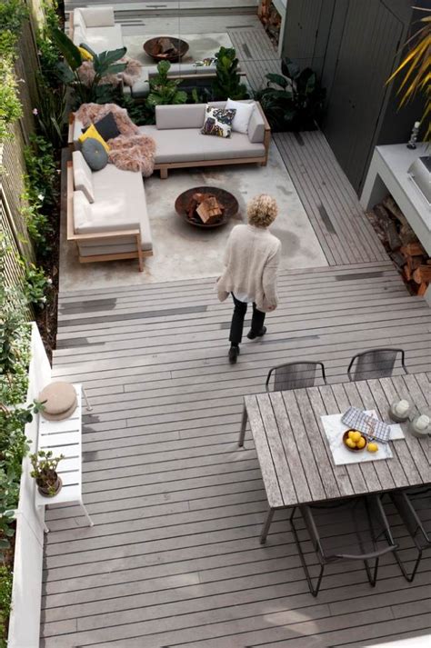meubles de jardin  terrasse en bois conseils pour maintien