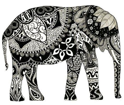 elephant zentangle elephant elephant art elephant tattoo design