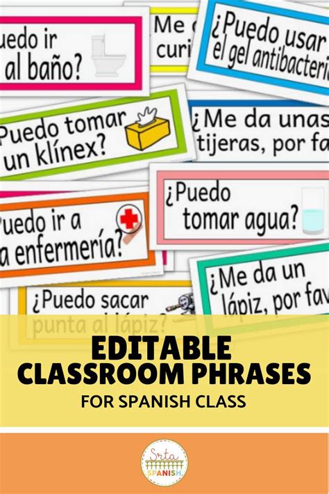 These Printable Posters Are A Great Visual For Common Classroom Phrases