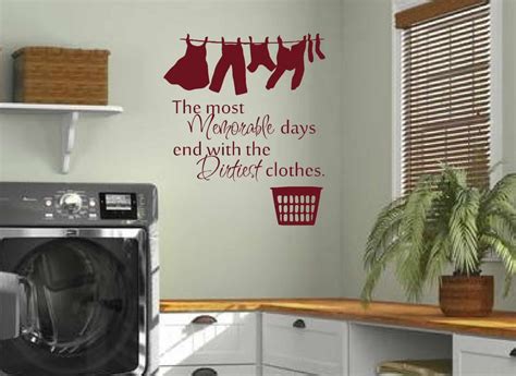 laundry room decor wall art matt vinyl decal laundry