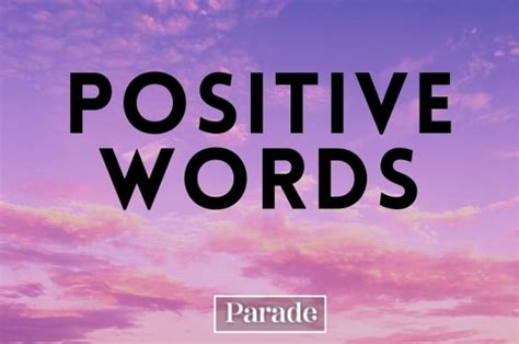 positive words    list  words   positive parade