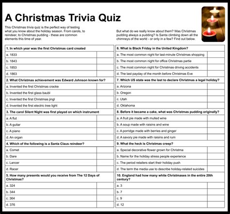 christmas trivia questions  answers    top awesome review