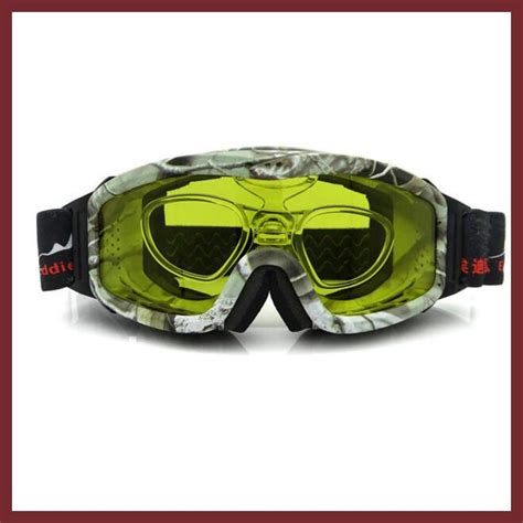 Night Vision Ski Goggles Cloudy Day Snowboard Sunglasses Yellow Or