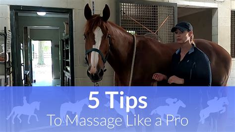 5 Tips To Massage Like A Pro Youtube