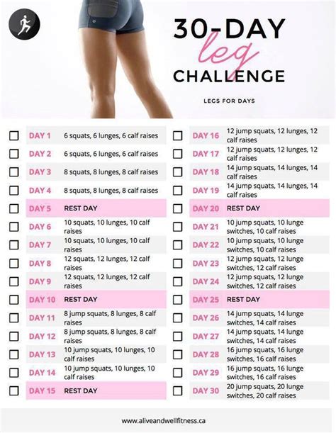 21 Best My 30 Day Fitness Challenges Really They Re