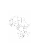 Afrika Kleurplaten Malvorlagen sketch template