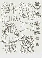 Colored Maxine Part Dolls Paper sketch template