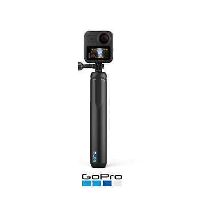 gopro official max grip tripod adjustable   cm  stick  hero model  ebay