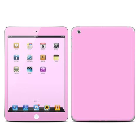 solid state pink apple ipad mini skin covers apple ipad mini  custom style  protection