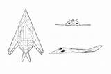 117a Nighthawk 117 Hawk Lockheed Night Drawing Stealth Aircraft Model General Data Vrml Yamakawa Soji Aircav Recog sketch template