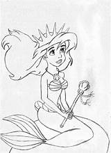 Coloring Mermaid Melody Pages Little Ariel Baby Disney Deviantart Drawing Printable Colouring Color Princess Sheets Concept Kids Mermaids Tinkerbell Getdrawings sketch template