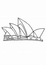 Sydney Colouring Party sketch template