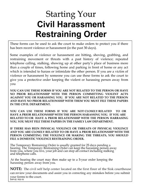 restraining order fresno ca   form fill   sign