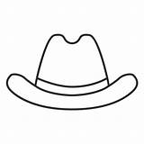 Sombrero Vaquero Cowboyhut Vexels sketch template
