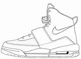 Coloring Pages Jordan Shoes Nike Air Lebron Force Basketball Drawing Michael Soccer Shoe James Color Kyrie Cleats Vans Template Sneaker sketch template